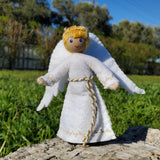 Handmade Boy Angel Doll – Guardian Angel
