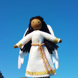Black angel doll wildflower toys African American Angel Doll
