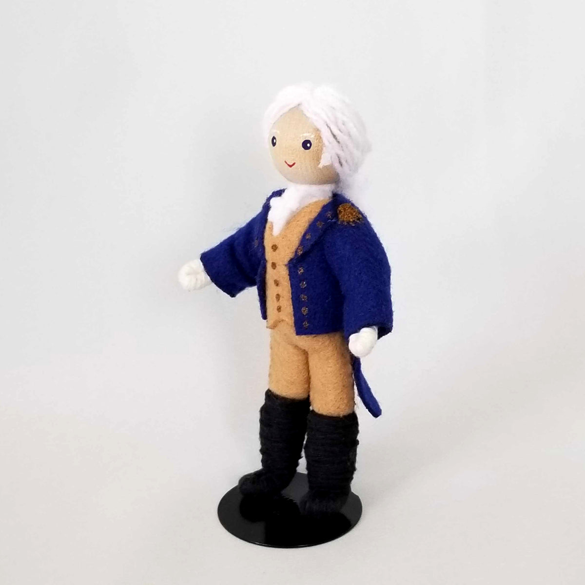 George Washington Doll Handmade Figurine – Wildflower Toys