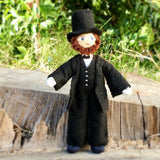Abraham Lincoln doll figure 