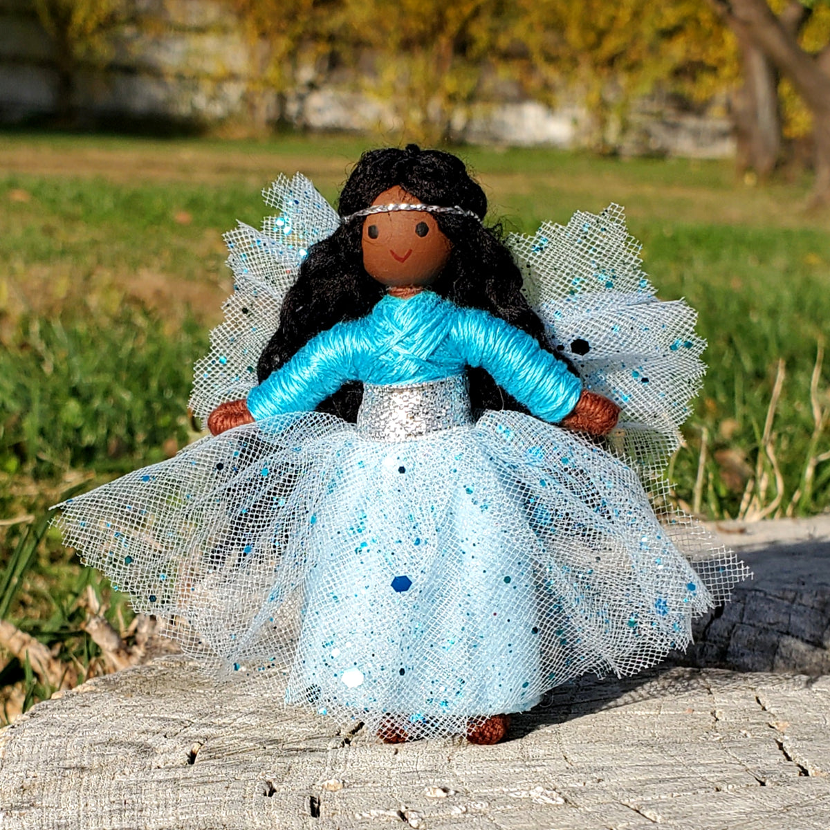 【bluefairy 】 ブルーフルーテッド Blue Fairy Doll – Wildflower Toys ™