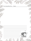 My First Draw and Write Gratitude Journal Ladybug Design