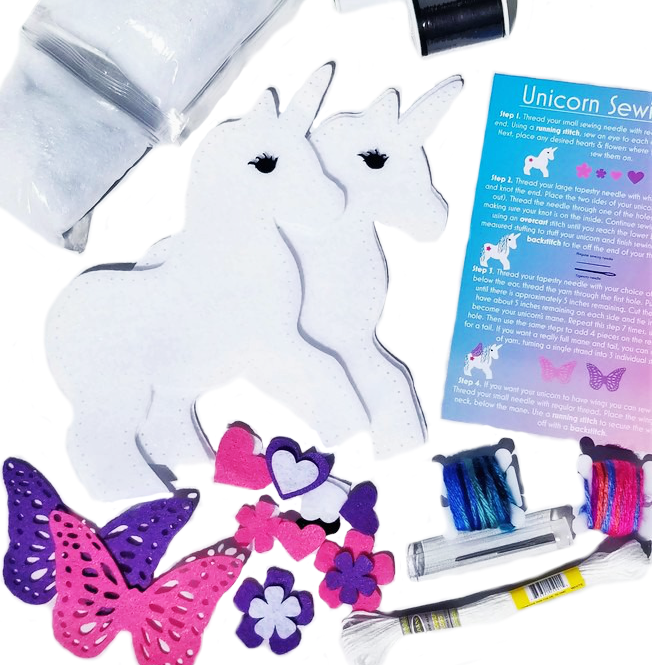  MAOROSIS Unicorn Sewing Kit for Beginner Kids Arts