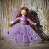 Purple fairy doll Wildflower Toys