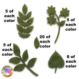 Felt Leaves