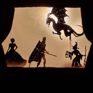 DIY Shadow Puppet Theater Instructions