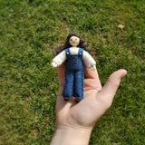Big Sister Dollhouse Farmer Doll