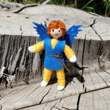 Blue & Yellow   Boy Fairy Doll
