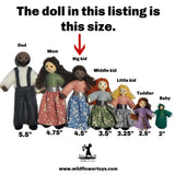Big Sister Dollhouse Farmer Doll