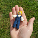 Little Brother Dollhouse Farmer Doll
