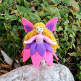 Woodland Fairy Doll (purple & pink)
