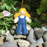 Middle Sister Dollhouse Farmer Doll