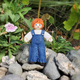 Middle Brother Dollhouse Farmer Doll