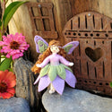 Woodland Fairy Doll (purple & green)