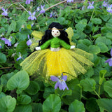 Green and Yellow Fairy Doll