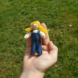 Middle Sister Dollhouse Farmer Doll
