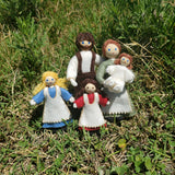 Little House on the Prairie Dollhouse Family