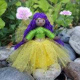 Green and Yellow Fairy Doll