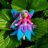 Blue & Purple  Rainbow Fairy