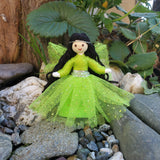 Lime Green Fairy Doll