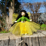 Green and Yellow Fairy Doll