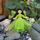 Lime Green Fairy Doll