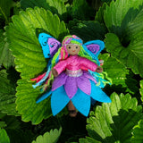 Blue & Purple  Rainbow Fairy