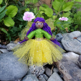 Green and Yellow Fairy Doll