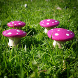 Pink fairy mushrooms Wildflower toys