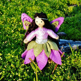 Woodland Fairy Doll (purple & green)