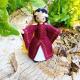 Natural Dollhouse Queen Doll