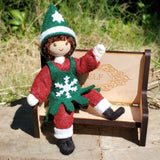 Christmas Elf Boy Doll