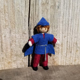 Fairy Doll Boy Blue - Maroon