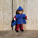 Fairy Doll Boy Blue - Maroon