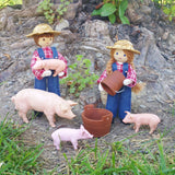 Dollhouse Farmer Doll