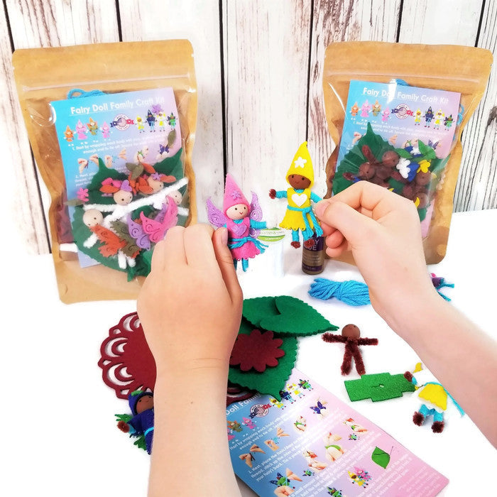 Wildflower Toys Peg Doll Fairy Kit