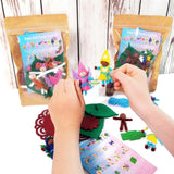 Cute bendy doll fairy kit for girls