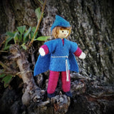 Fairy Doll Boy Blue - Maroon