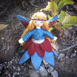 Fairy doll handmade bendy doll Wildflower toys