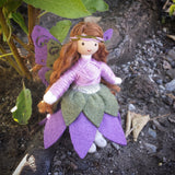 Fairy doll handmade bendy doll Wildflower toys