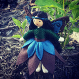 Woodland Fairy Doll (blue & brown)