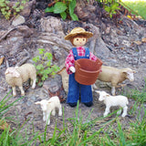 Dollhouse Farmer Doll