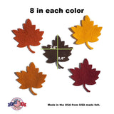 Felt Autumn Leaves - Maple & Oak