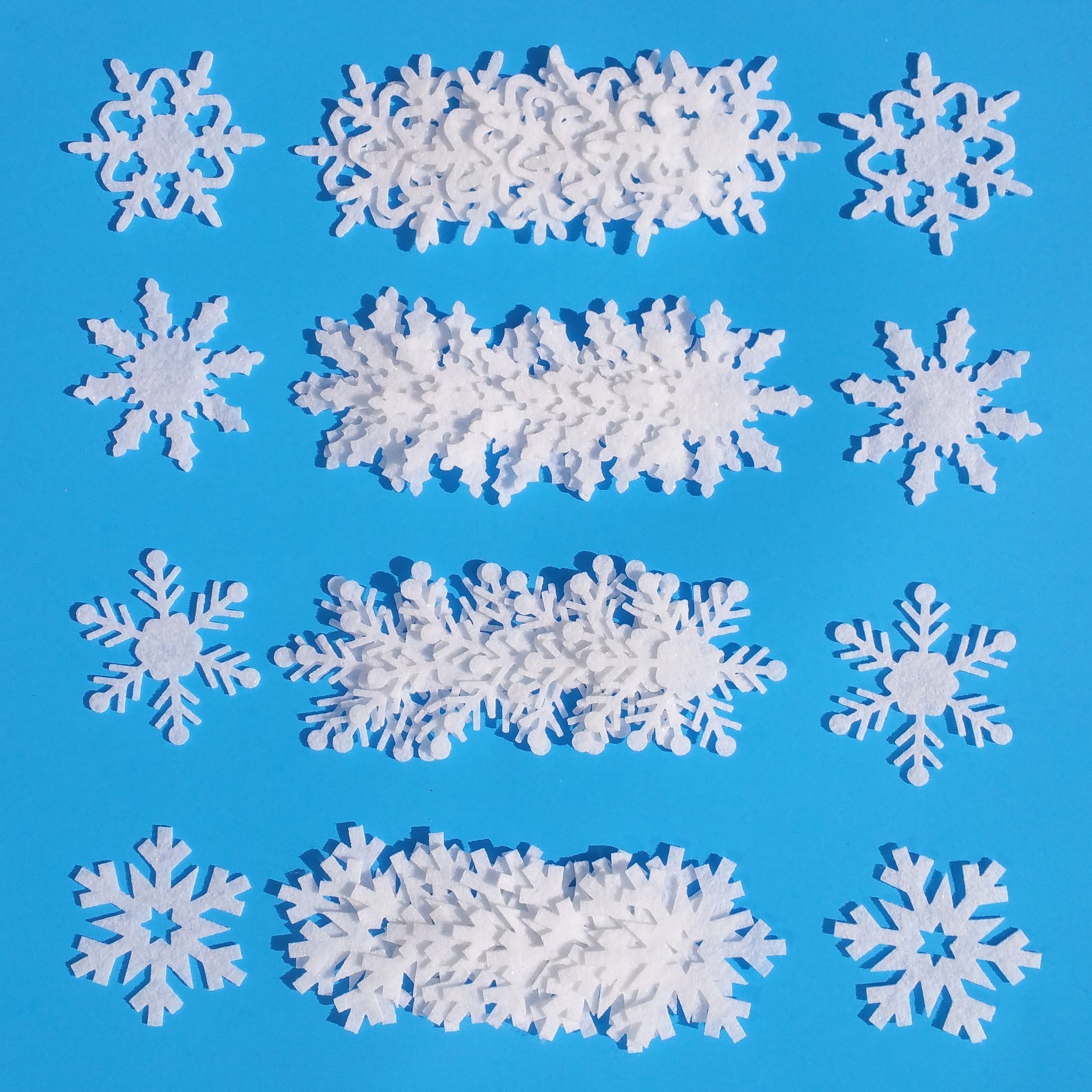 Felt Snowflake Shapes – Wildflower Toys ™