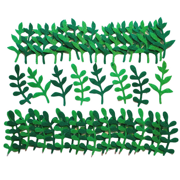 Precut Felt Vine Leaves