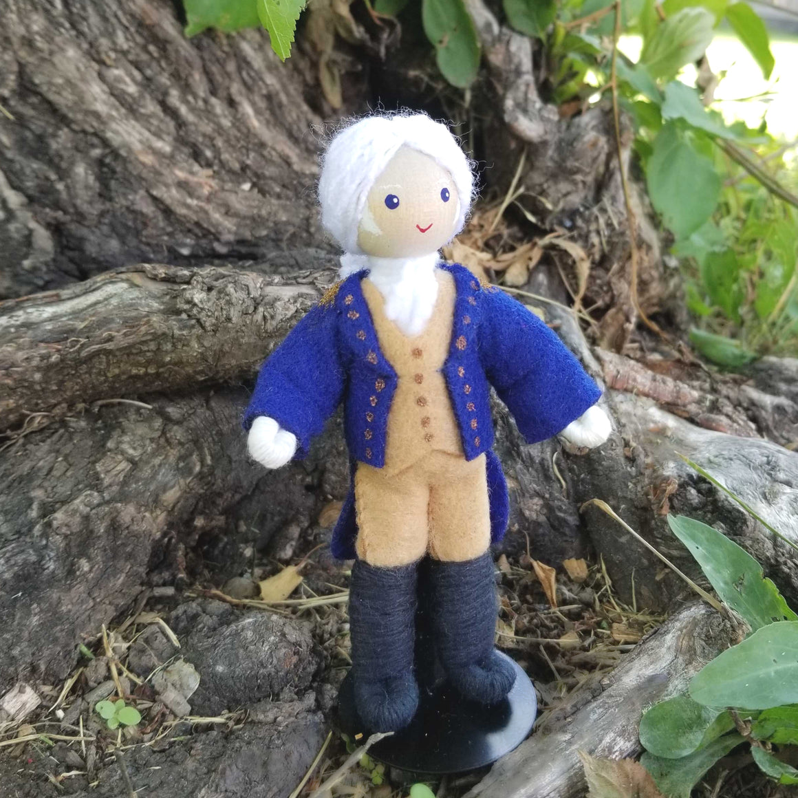 George Washington Doll Handmade Figurine – Wildflower Toys