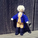George Washington figurine Doll handmade