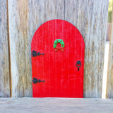 Red Kindness Elf Door