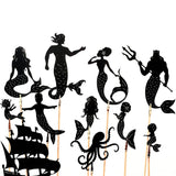 Mermaid Shadow Puppets