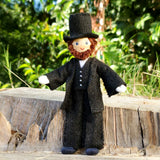 miniature Abraham Lincoln doll 